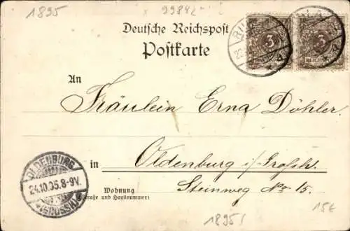Ak Ruhla in Westthüringen, Panorama vom Ort, Relief