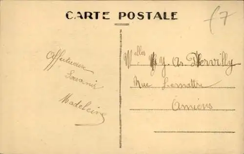 Ak Jeumont Nord, Rue Hector Despret