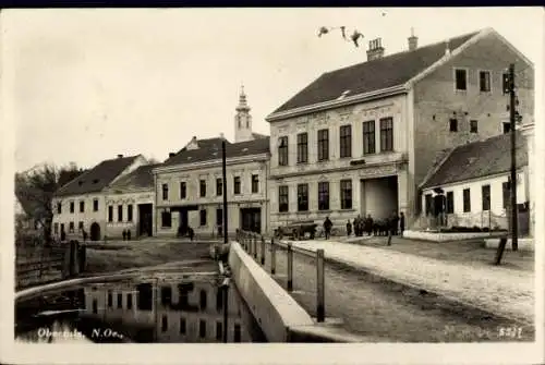 Ak Obersulz Gänserndorf in Niederösterreich, Straßenansicht