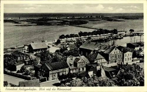 Ak Ostseebad Heiligenhafen in Holstein, Blick auf die Möweninsel