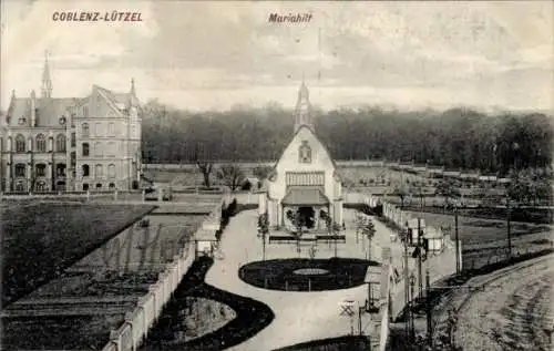 Ak Lützel Koblenz am Rhein, Mariahilf