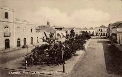 Ak Luanda Loanda Angola, Praca da Republica