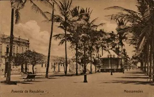 Ak Moçâmedes Mossamedes Namibe Angola, Avenida de Republica