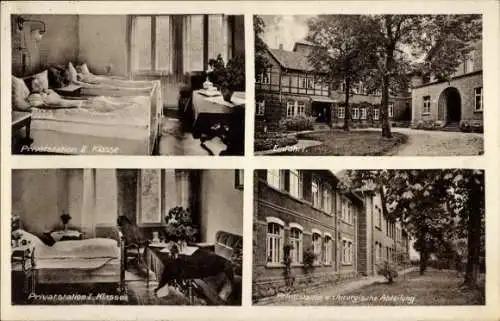 Ak Helmstedt, Krankenhaus St. Marienberg, Privatstation, chirurgische Abteilung