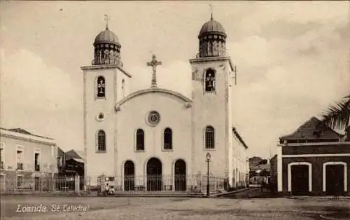 Ak Luanda Loanda Angola, Kathedrale
