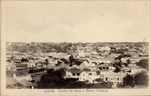 Ak Luanda Loanda Angola, Gesamtansicht