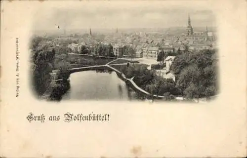 Ak Wolfenbüttel in Niedersachsen, Panorama