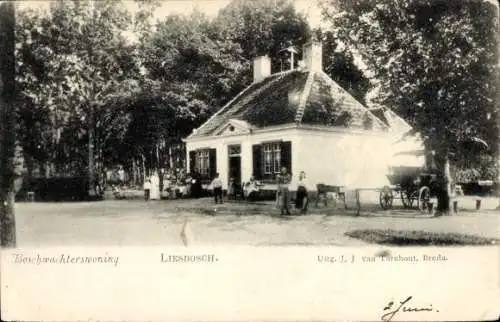 Ak Liesbos Breda Nordbrabant Niederlande, Liesbosch, Boschwachterswoning