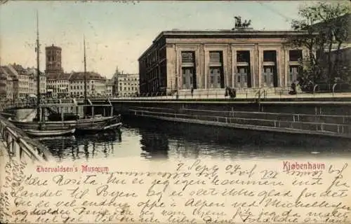 Ak København Kopenhagen Dänemark, Thorvaldsens Museum