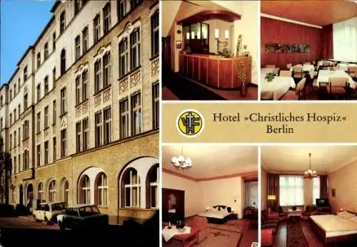 Ak Berlin Mitte, Hotel Christliches Hospiz, Auguststraße 82