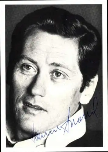 Foto Politiker Hannes Androsch, SPÖ, Autogramm