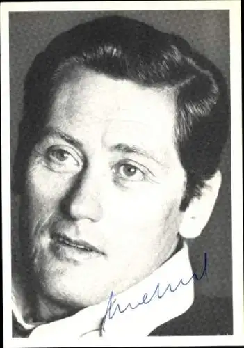 Foto Politiker Hannes Androsch, SPÖ, Autogramm