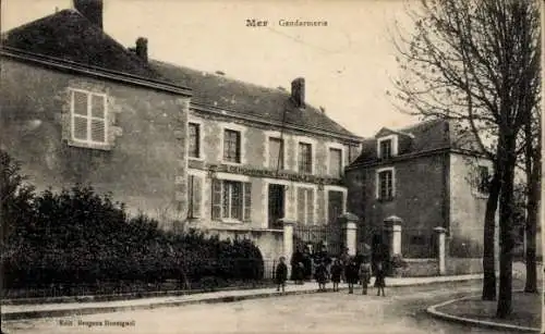 CPA Mer Loir et Cher, Gendarmerie