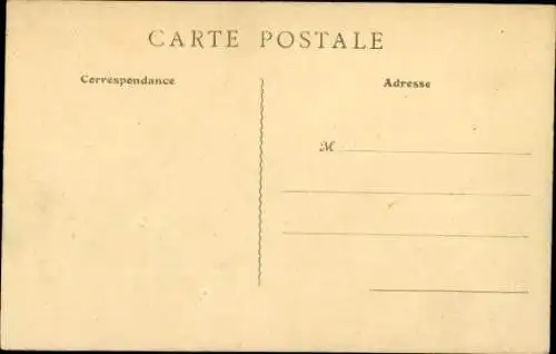 CPA Grandes manœuvres de l'Est de 1911