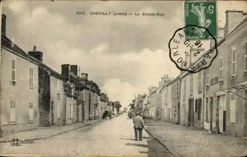 Ak Chevilly Loiret, Hauptstraße