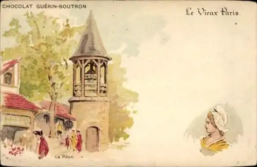 Künstler Litho Robida, Albert, Le Vieux Paris, Le Pilori