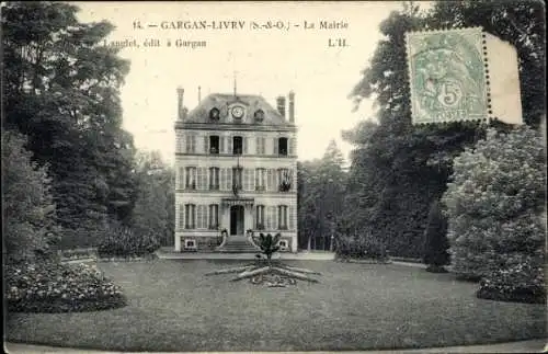 Ak Gargan-Livry Seine Saint Denis, La Mairie