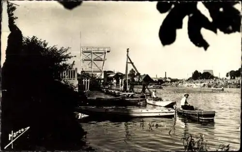 Ak Neuilly Plaisance Seine Saint Denis, Bords de Marne, Baignade