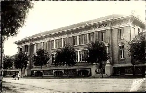 Ak Aulnay sous Bois Seine Saint Denis, Ecole Nonneville