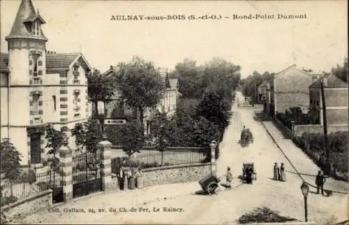 Ak Aulnay sous Bois Seine Saint Denis, Rond Point Dumont