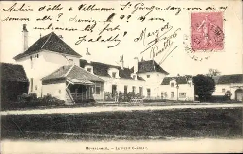Ak Montfermeil Seine Saint Denis, Le Petit Château,  Gebäude, französische Landschaft