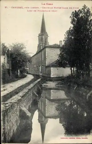 Ak Cahuzac sur Vère Tarn, Chapelle Notre-Dame de Pite