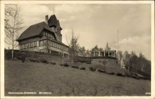 Ak Hohenstein Ernstthal in Sachsen, Berghaus, Pergola