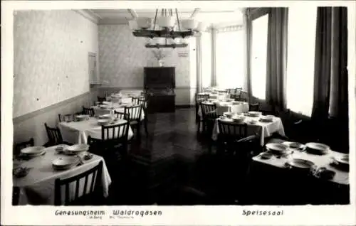 Ak Waldrogäsen Büden b. Burg, Genesungsheim, Speisesaal