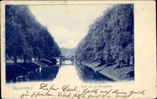 Ak Düsseldorf am Rhein, Königsallee
