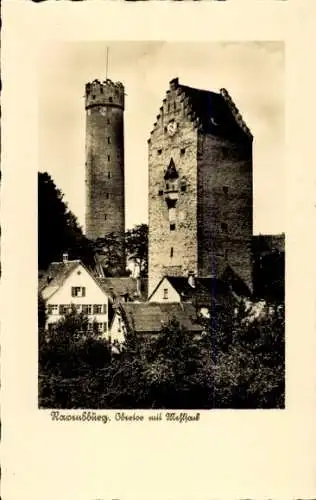 Ak Ravensburg in Württemberg Oberschwaben, Obertor