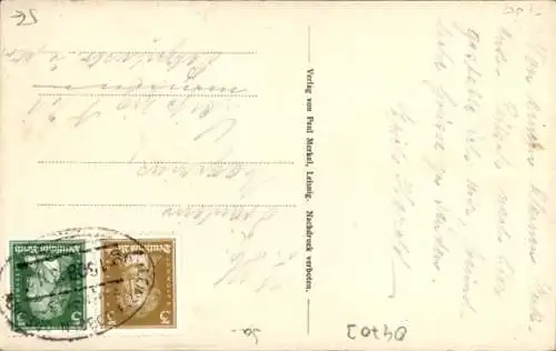 Ak Leisnig in Sachsen, Teilansicht