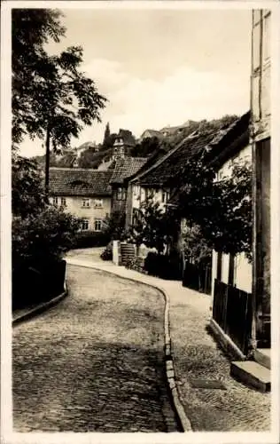 Ak Bad Frankenhausen, die Oberkirchgasse