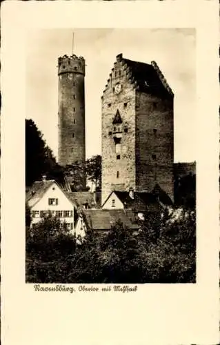 Ak Ravensburg in Württemberg Oberschwaben, Ravensburger Türme,  Architektur, Fotografie