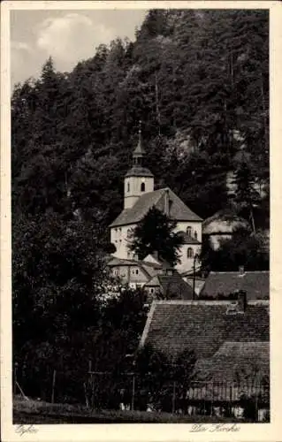 Ak Oybin in Sachsen, Kirche