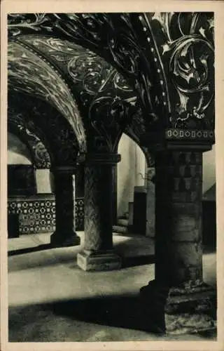 Ak Lauenstein Ludwigsstadt in Oberfranken, Burg Lauenstein, Orlamünder Saal
