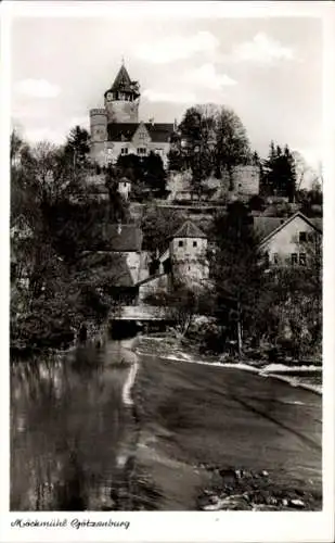 Ak Möckmühl in Württemberg, Götzenburg