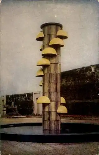 Ak Essen im Ruhrgebiet, Gruga, Gartenbau Ausstellung 1929, Leuchtbrunnen