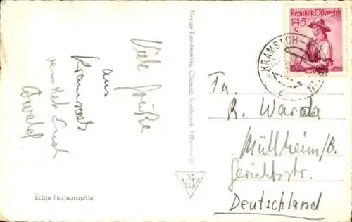 Ak Zirl in Tirol, Zlerrainer Alm, Sagzahn, Berge, Hütten, schwarz-weiß