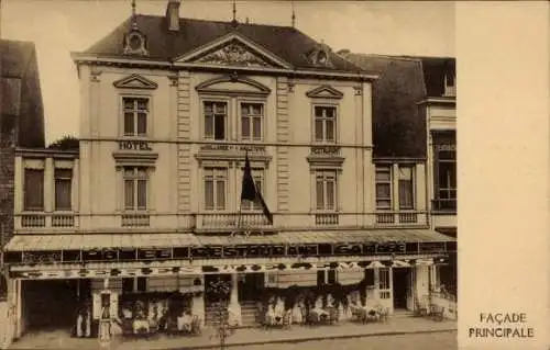 Ak Dinant Wallonien Namur, Hotel de Hollande et d'Angleterre, Restaurant, E. Fameree-Bernard