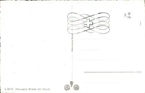 Ak Uster Kanton Zürich, Schloss  s Gebäude, Vegetation, Weg