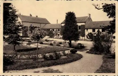 Ak Saint Hubert Wallonien Luxemburg, Hotel du Val-de-Poix, Gartenanlage