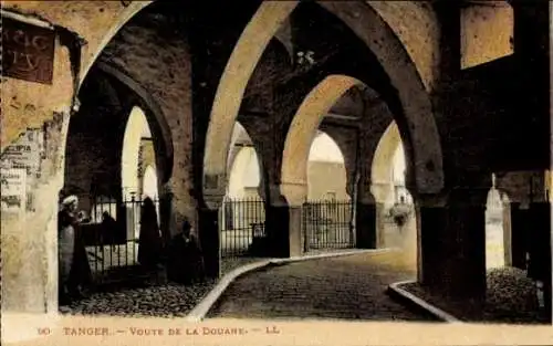 CPA Tanger Maroc, Voute de la Douane