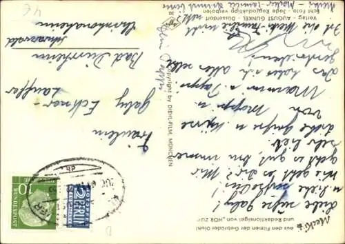 Ak Mecki der Igel, Wir sind glücklich, Mecki mit Familie, Puppe