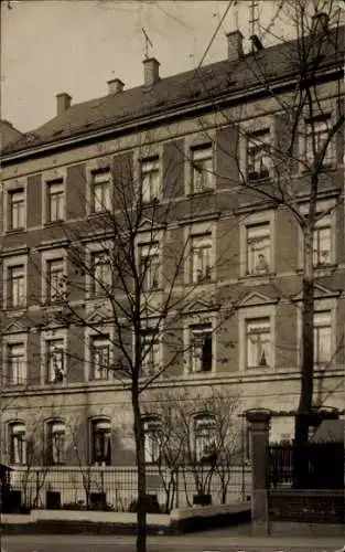 Foto Ak Chemnitz in Sachsen, Gebäude, Straße