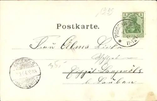 Ak Sollschwitz Göda in der Oberlausitz, Rittergut, Gutshaus, Teilansichten