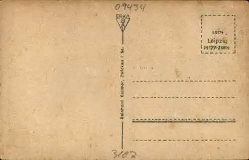 Ak Rauenstein Pockau Lengefeld, Burg Rauenstein mit Flöhabrücke