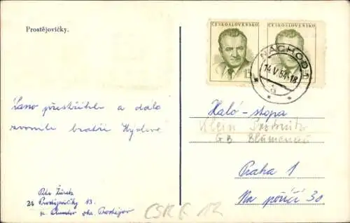 Ak Prostějovičky Prostiowiczek Klein Proßnitz Region Olmütz, Ortsansichten