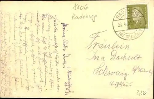 Foto Ak Niederrödern Ebersbach bei Großenhain, Bundeserholungsheim