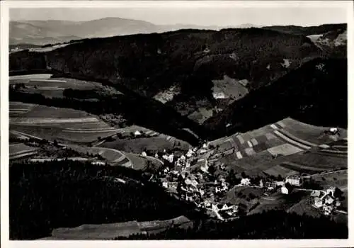 Ak Gütenbach im Schwarzwald, Fliegeraufnahme