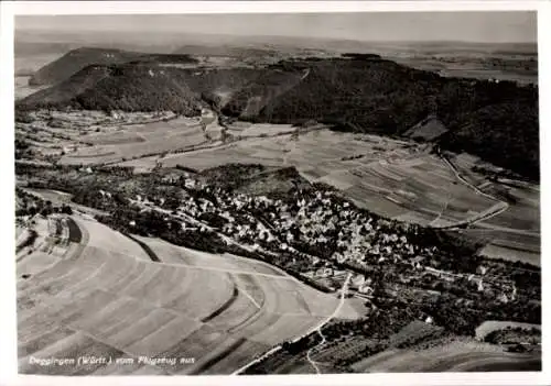 Ak Deggingen in Württemberg, Fliegeraufnahme